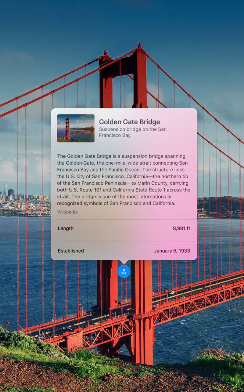 Visual Lookup in macOS 12 Monterey.